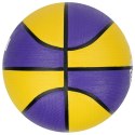 Piłka koszykowa 7 Nike L James Playground 8P żółto-fioletowa