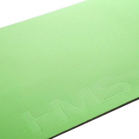HMS PREMIUM MFK08 GREEN-BLACK MATA FITNESS KLUBOWA Z OTWORAMI 140*60CM EVA 15MM HMS PREMIUM