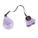 HMS ZESTAW HULA HOP MAGNETYCZNY VIOLET HHM13 Z LICZNIKIEM HMS + PAS WYSZCZUPLAJĄCY BR163 RED