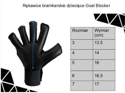 Rękawice bramkarskie dziecięce Goal Blocker