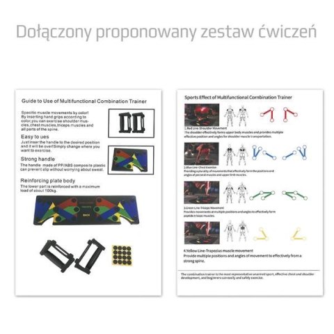 HMS PU10 BLACK WIELOFUNKCYJNA DESKA DO POMPEK HMS