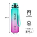 NILS CAMP NCD04 BUTELKA ZIELONO-RÓŻOWA TRITANOWA NILS CAMP