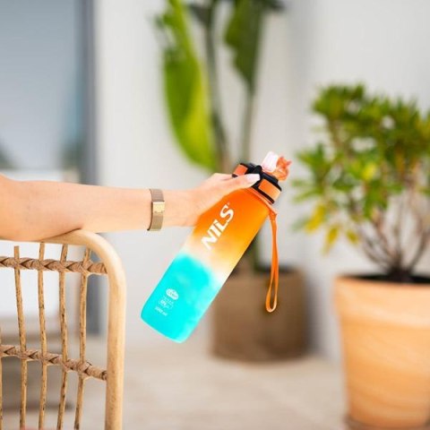 NILS CAMP NCD68 BUTELKA POMARAŃCZOWO-NIEBIESKA TRITANOWA NILS CAMP