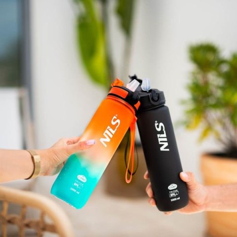 NILS CAMP NCD68 BUTELKA POMARAŃCZOWO-NIEBIESKA TRITANOWA NILS CAMP