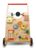 Pchacz jeździk dla dziecka drewniany chodzik interaktywny GIGANT XXL 55 cm