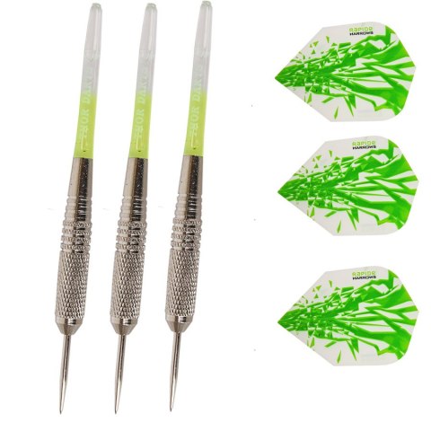 Rzutki X-DART STEEL 21g zielone S902690