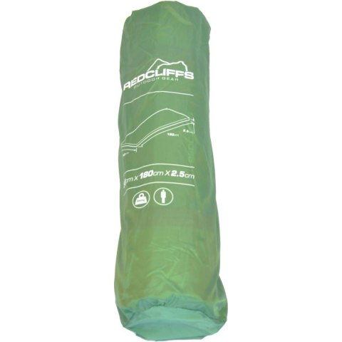 MATA SAMOPOMPUJĄCA TURYSTYCZNA MATERAC 180x50x2,5CM REDCLIFFS ZIELONA