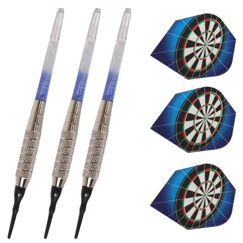Rzutki X-DART SOFT 16g niebieskie S902702