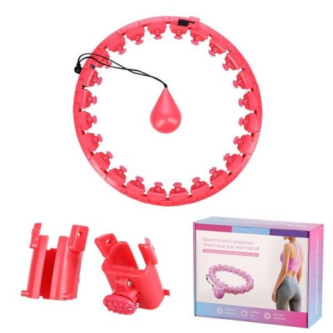 INNY FH01 RED HULA HOP Z OBCIĄŻNIKIEM