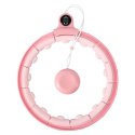 INNY FH02 PINK HULA HOP Z OBCIĄŻNIKIEM + LICZNIK