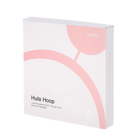 INNY FH02 PINK HULA HOP Z OBCIĄŻNIKIEM + LICZNIK