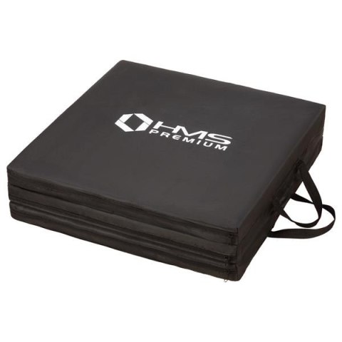 HMS PREMIUM MGS02 BLACK MATERAC GIMNASTYCZNY SKŁADANY 1800x600MM HMS PREMIUM