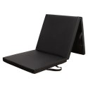 HMS PREMIUM MGS02 BLACK MATERAC GIMNASTYCZNY SKŁADANY 1800x600MM HMS PREMIUM