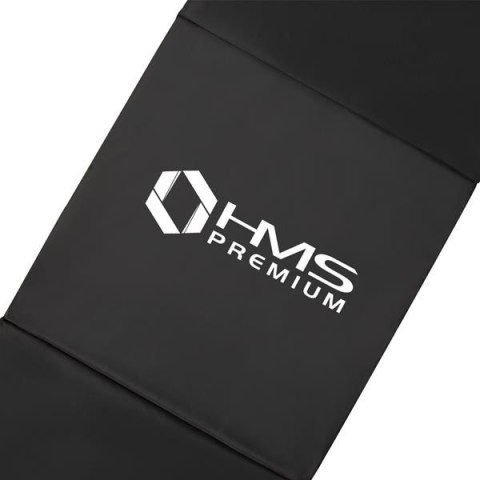 HMS PREMIUM MGS02 BLACK MATERAC GIMNASTYCZNY SKŁADANY 1800x600MM HMS PREMIUM