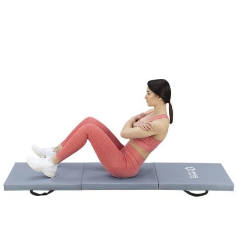 HMS PREMIUM MGS02 GREY MATERAC GIMNASTYCZNY SKŁADANY 1800x600MM HMS PREMIUM