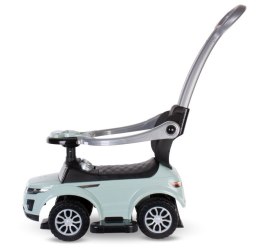 Jeździk pchacz chodzik z rączką i obejmą Sport car - szałwiowy - niespotykany kolor