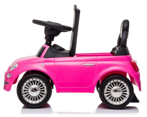 Jeździk pchacz chodzik Fiat 500 - Rosa różowy