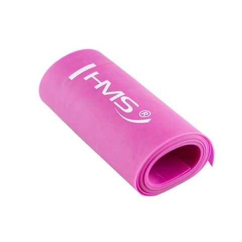 HMS TP01 PINK 0.7 x 120 x 1200 MM TAŚMA PILATES HMS