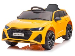 Auto na akumulator AUDI RS 6 dla dzieci PA0297 żółty