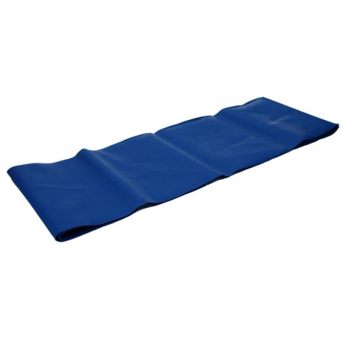 TAŚMA TRENINGOWA DO ĆWICZEŃ PILATES 2000x150x0,550MM 15-25KG NIEBIESKA