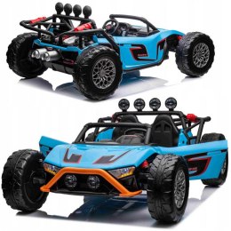 Auto Buggy Racing dwu osobowy pojazd PA0281 niebieski
