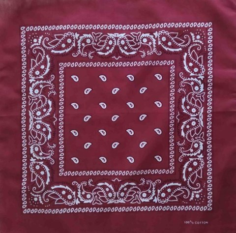 Chustka bandamka wzór klasyczny