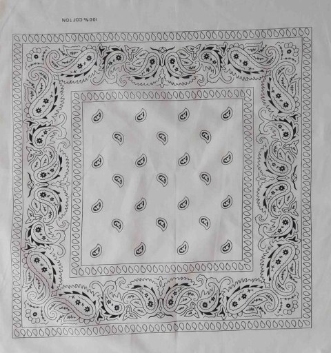 Chustka bandamka wzór klasyczny