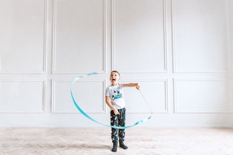 Wstążka gimnastyczna 3m