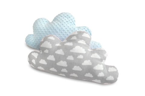 Dream Pillow poduszka CHMURKA plusz minky 60 X 40 cm 1 szt. - BŁĘKITNY