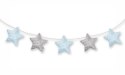 Dream Pillows girlanda pluszowa AKSON gwiazdki - RÓŻOWY
