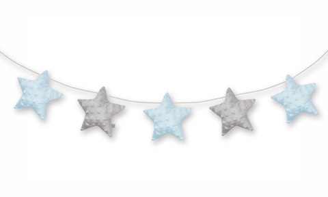 Dream Pillows girlanda pluszowa AKSON gwiazdki - TURKUS