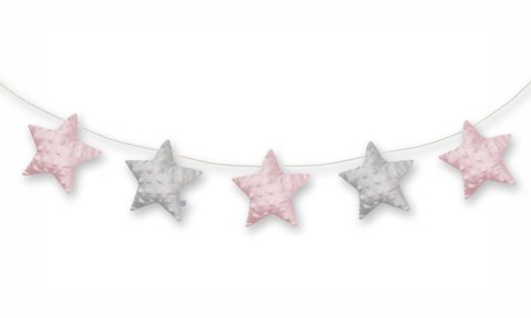 Dream Pillows girlanda pluszowa AKSON gwiazdki - TURKUS