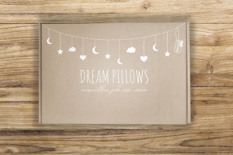 Dream Pillows girlanda pluszowa AKSON serca - RÓŻOWY