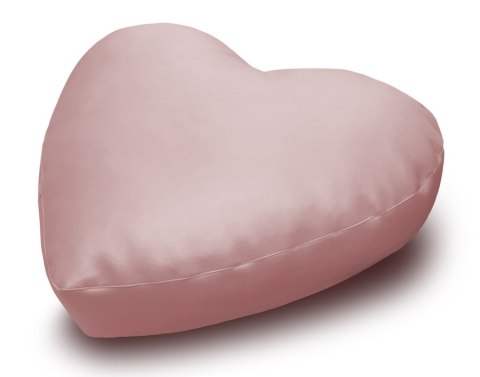 Dream Pouf SERCE pufa poduszka ekoskóra 1 szt. - SREBRNY