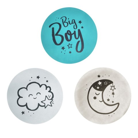 Poduszka ekoskóra BIG BOY 1 szt. 6 cm AKSON - KSIĘŻYC