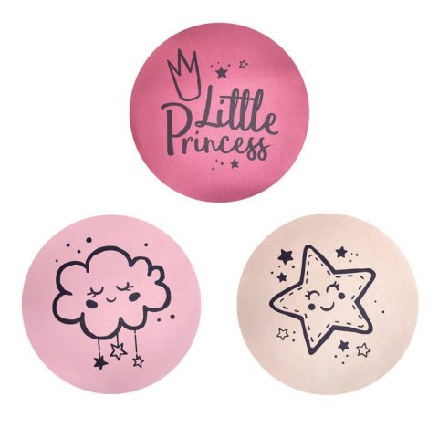 Poduszka ekoskóra z serii LITTLE PRINCESS 1 szt. 6 cm AKSON - GWIAZDKA