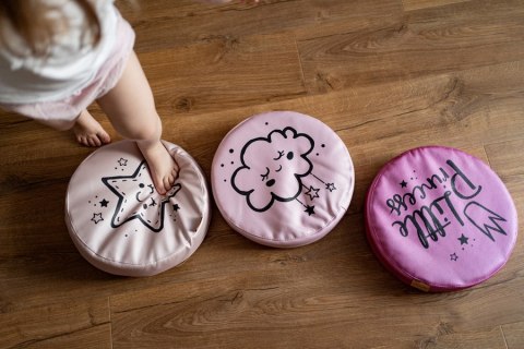 Poduszka ekoskóra z serii LITTLE PRINCESS 1 szt. 6 cm AKSON - LITTLE PRINCESS