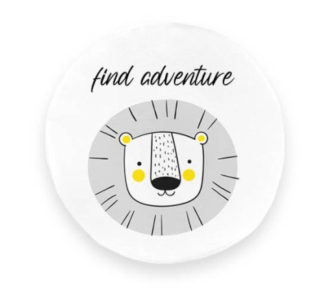 Poduszki ekoskóra ZWIERZĄTKA AFIRMACJE 3 cm 1 szt. AKSON - KOT