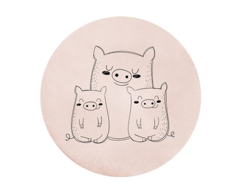 Poduszki ekoskóra ZWIERZĄTKA Rodzinki 3 cm 1 szt. AKSON - Koala - grafit