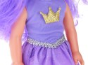 Królowa Fioletu Lalka z fioletowymi włosami 38 cm ZA4766