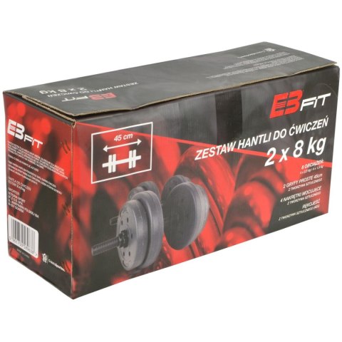 HANTLA KOMPOZYTOWA 16KG ( 2x8KG ) EB FIT