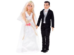 Anlily urocza Para młoda Lalki ślub wesele nowożeńcy ZA4307