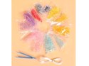 Kreatywny zestaw artystyczny pomaluj witrażyk breloczek koraliki ZA4681