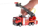 Straż pożarna wóz strażacki z drabiną psika wodą ZA4641
