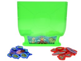 Gra zręcznościowa strategiczna połącz 5 Dinozaury układanka GR0614