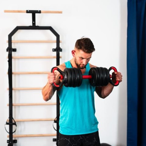 HMS SGN130 PRO SET 6W1 ZESTAW CIĘŻARÓW 30KG HMS