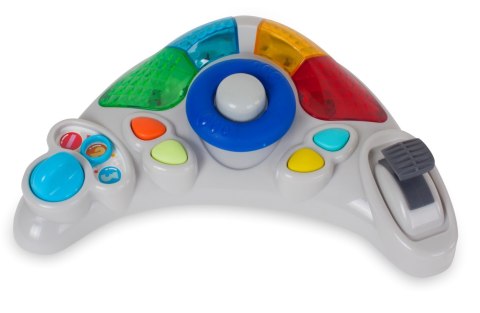 Chodzik kołyska z kierownicą - szary