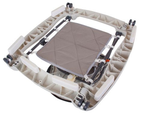 Chodzik kołyska z kierownicą - szary