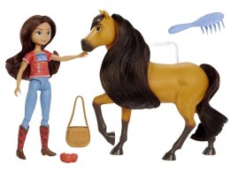 Mattel Lalka + koń Mustang Duch wolności Spirit Lalka na koniu ZA4924