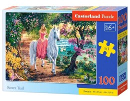 Puzzle 100 Secret Trail jednorożec księżniczka